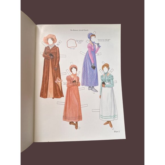 Pride & Prejudice Paper Dolls By Brenda Sneathen Mattox - Picture 2 of 5